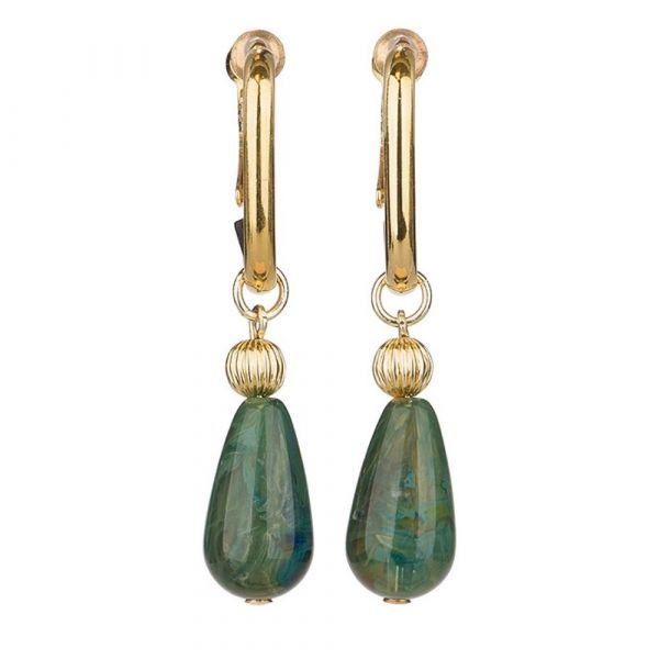 CAMPS & CAMPS | The twirly drop hoops